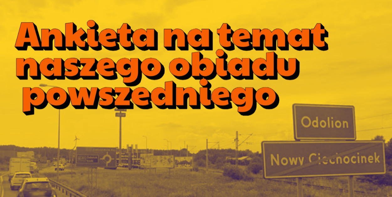 grafika ilustracyjna - Odolion między Ciechocinkiem a Aleksandrowem Kujawskim