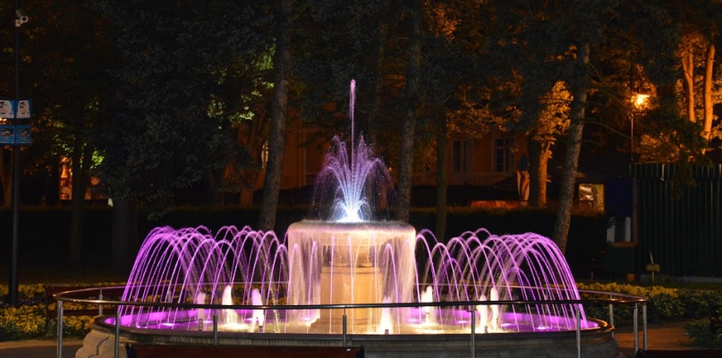 Ciechocinek - miastem fontann. fot. B. Bigosiński