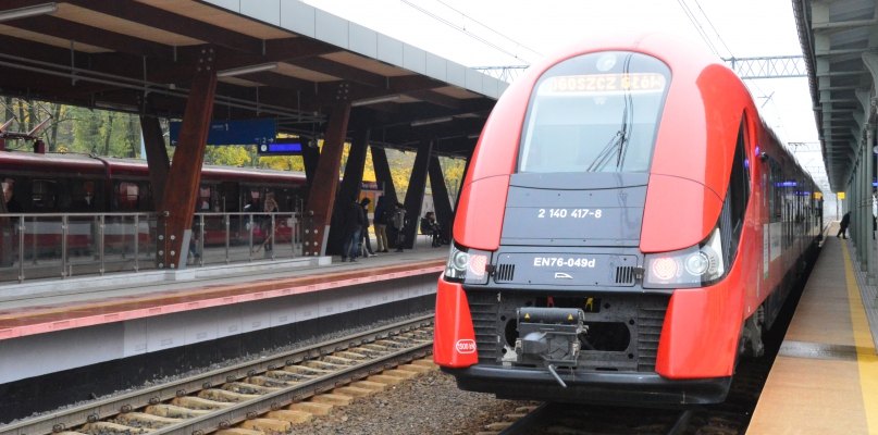 Nowy rozkład jazdy pociągów zostanie wprowadzony 11 grudnia. fot. B. Bigosiński