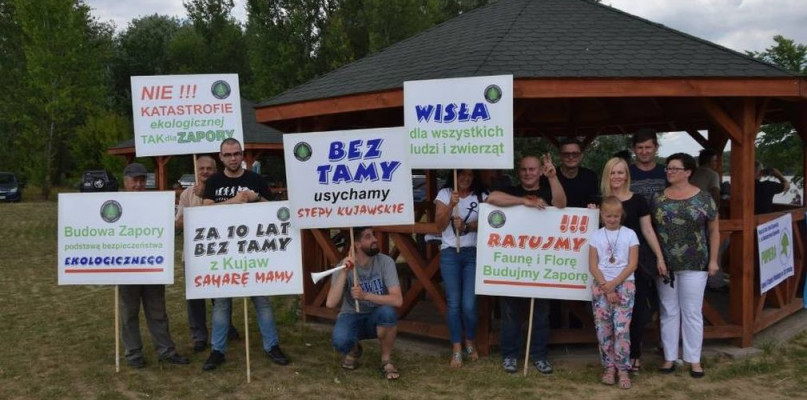 ZGZK i lokalne stowarzyszenie niejednokrotnie już wyrażały poparcie dla budowy tamy w Siarzewie. Fot. Krzysztof Górski