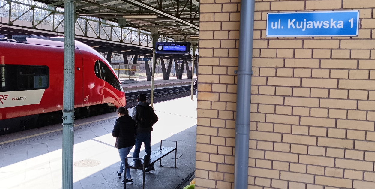 Fot. Michał Powsinoga Gajewski (stacja Toruń Główny - kwiecień 2025)