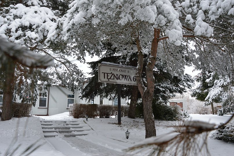 Ciechocinek w zimowym wystroju