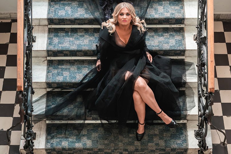 Na planie teledysku Olgi Szomańskiej