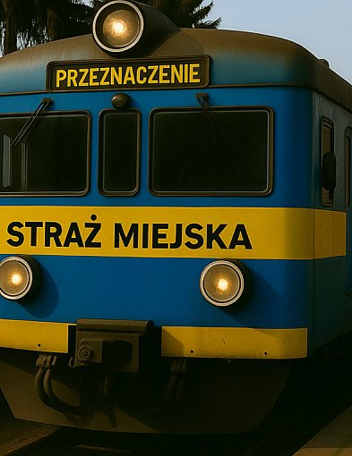 Pociąg, hulajnoga a może batmobil - czym będzie jeździć Straż Miejska? -12691