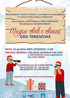 Gra terenowa „Magia Soli i Świąt”