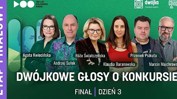 Studio Konkursowe Dwójki | XIX Konkurs Chopinowski – Finał, Dzień 3
