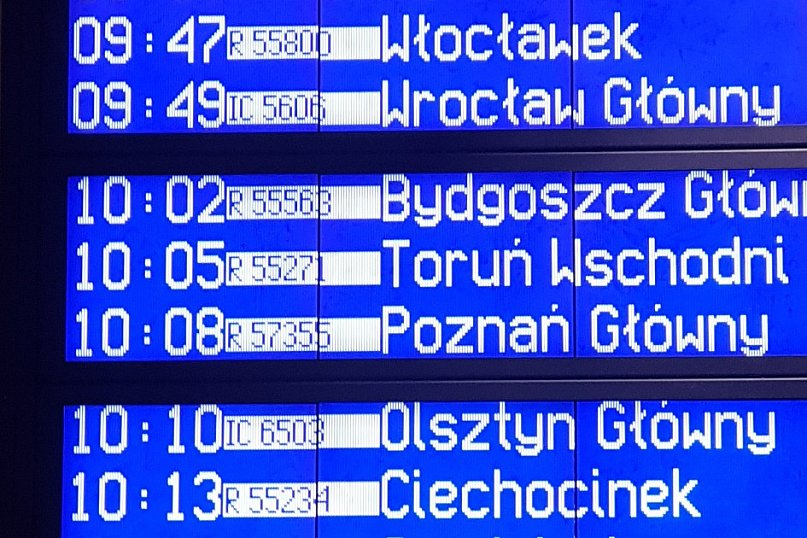 Powrót pociągów do Ciechocinka