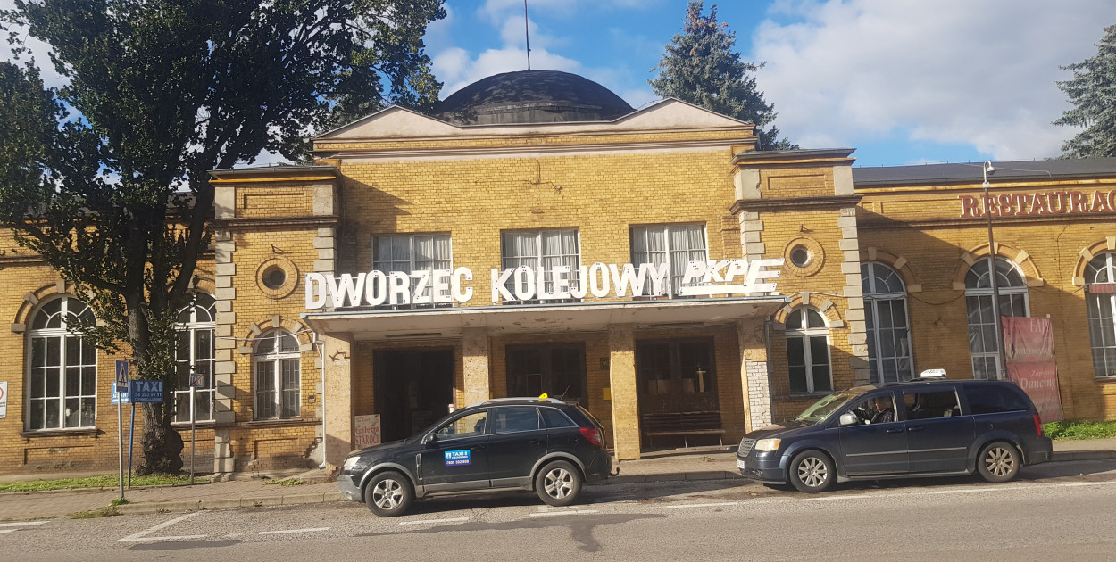 Dworzec PKP w Ciechocinku - fot. Michał Gajewski