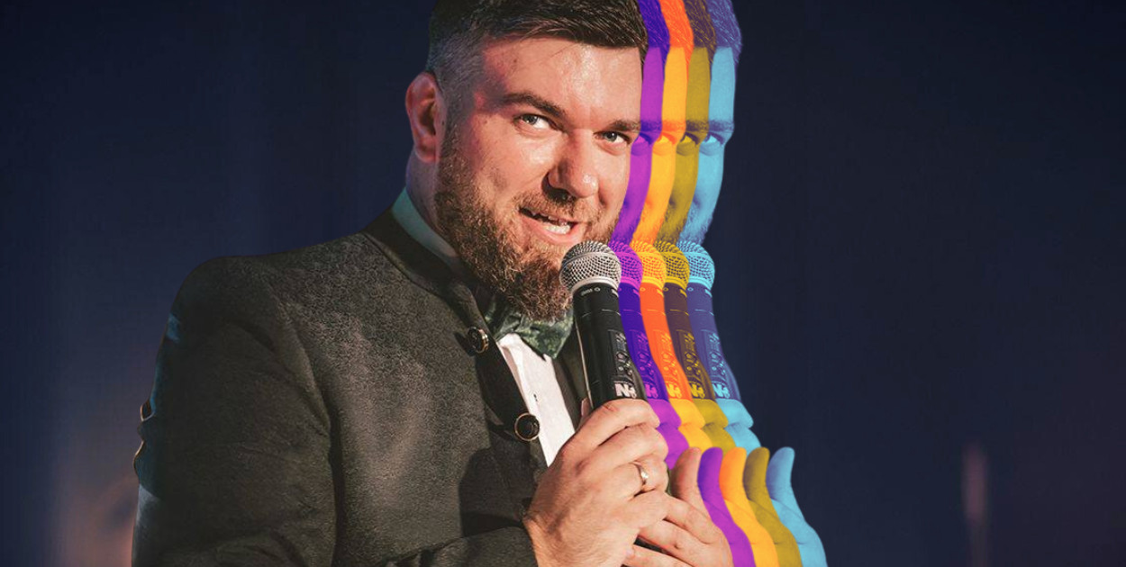 CZŁOWIEK-ORKIESTRA: Mateusz Troll jest sołtysem Łączy, a także muzykiem, kabareciarzem, tekściarzem, producentem i.... instruktorem jazdy kat. B.