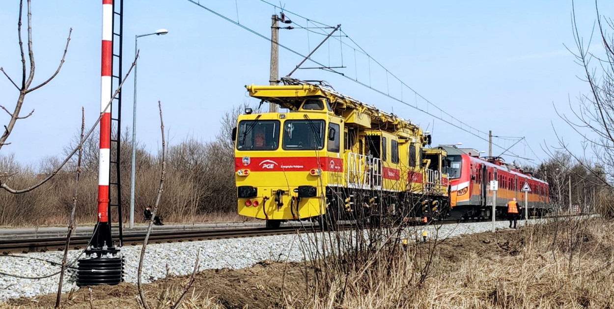 Awaria pociągu w Ciechocinku: ewakuacja pasażerów