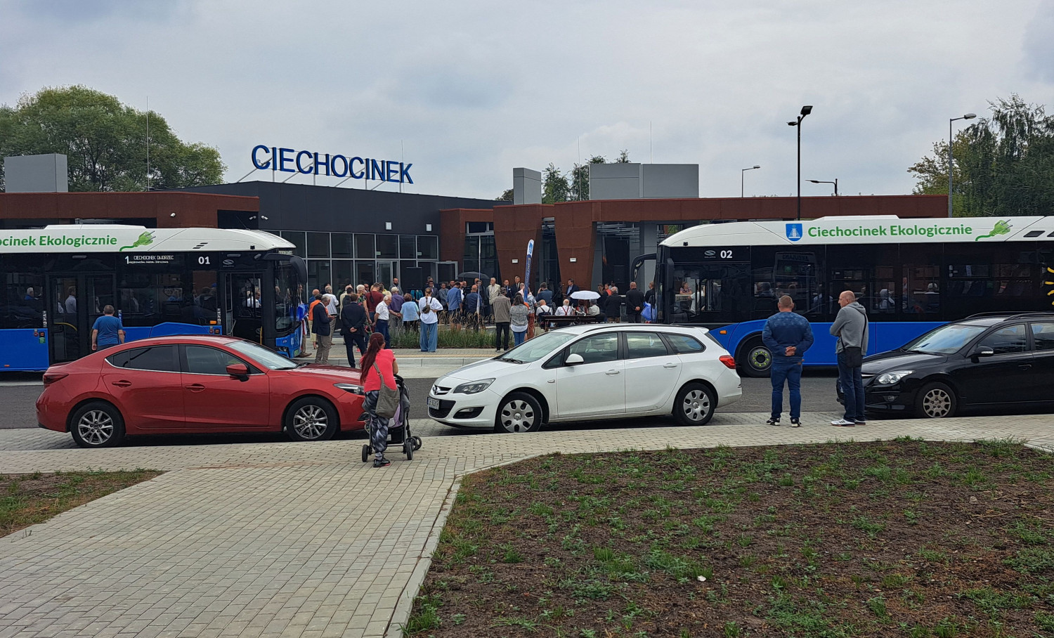 Nowy dworzec autobusowy w Ciechocinku