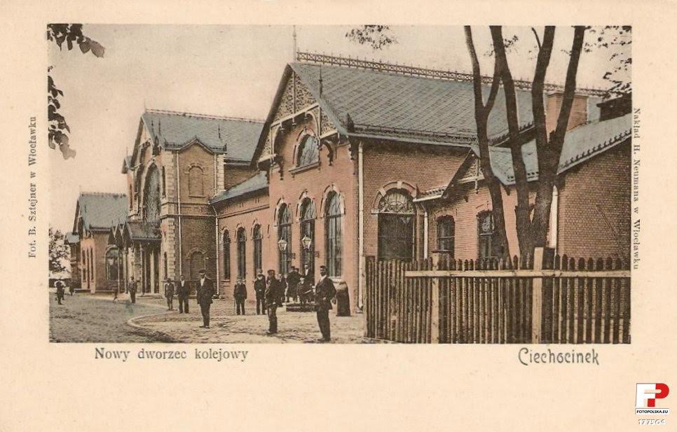 Dworzec PKP Ciechocinek - archiwalne
